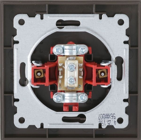 Розетка TV Makel Karea коричневий