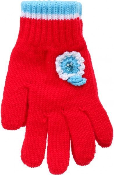 Варежки ДАЙС Flower р.5 красный 13830200 
