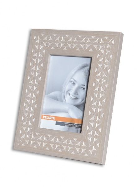Рамка для фотографії зі склом Velista 49V-DPI-686v 15x21 см бежевий 