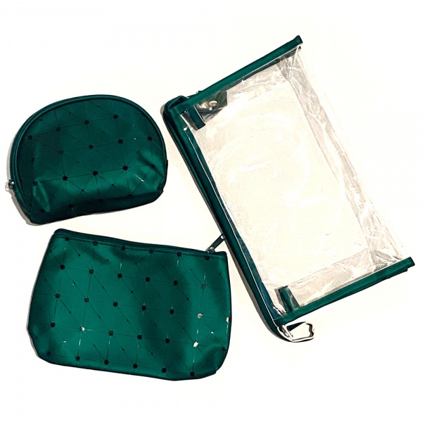 Косметичка зеленый NK3-13MN-grn 
