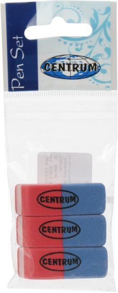 Гумка для олівців 3 шт. 80387-3 Centrum