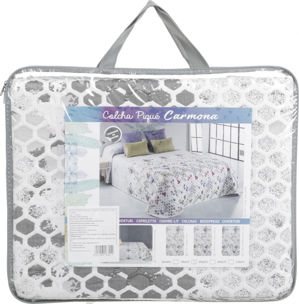 Покрывало Carmona C1 235x270 см Textilia разноцветный 