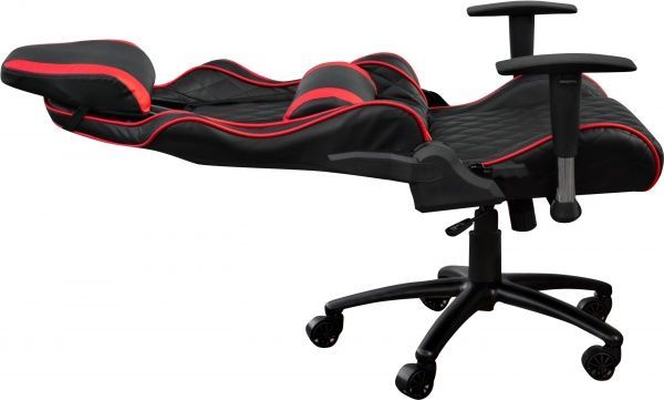 Кресло Примтекс Плюс Premium B-6 черно-красный 