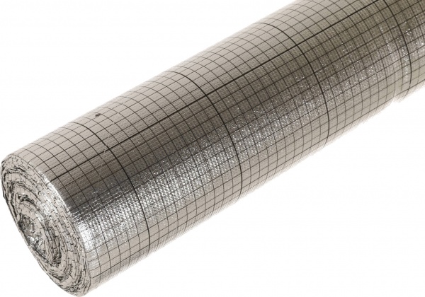 Подкладка Top Star Silent floor eva с фольгой 10000х1000х1,5 мм (рул.10 кв.м) 