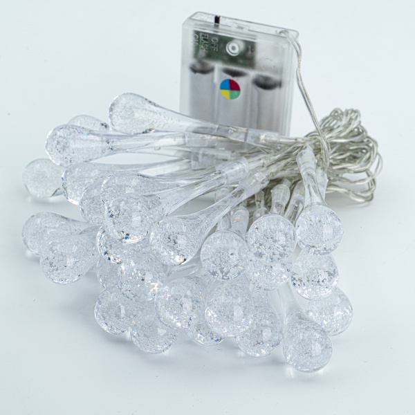 Декоративная гирлянда Altalusse (INL-2709B-30 Multicolor) встроенный светодиод (LED) 30 ламп 4,5 м 