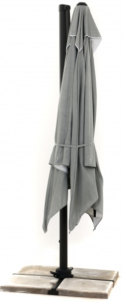 Зонт садовый UBC Group 3х3 м консольный 429 серый