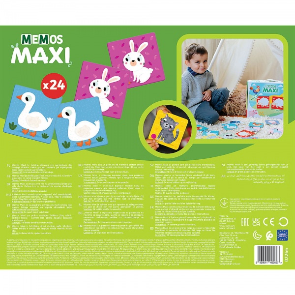 Игра настольная Trefl Ферма Trefl 24 карты 02266