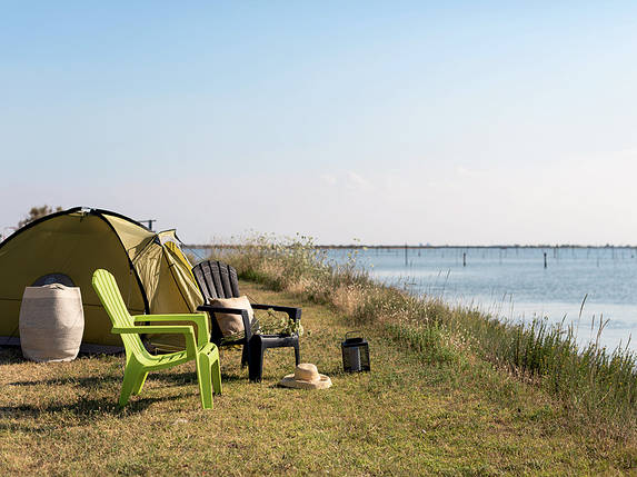 Стілець пластиковий Bica Maryland 88x73x80 см сіро-бежевий 