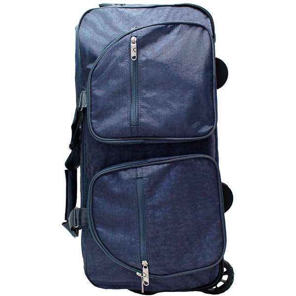 Сумка дорожная на колесах Bagland 34970 82 л серый Мадрид 