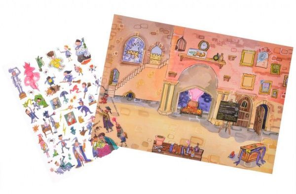 Набор наклеек Scribble Down Школа магии SD/05