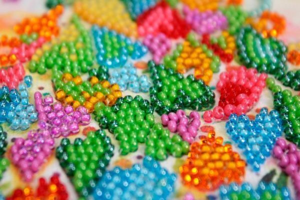 Набор для вышивания бисером Сердце праздника 150х150 мм Абрис Арт