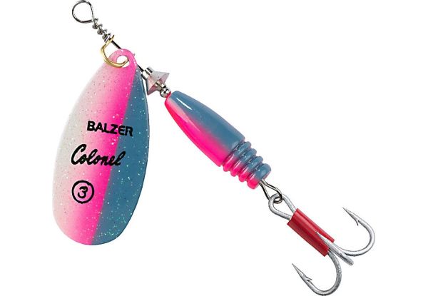Блесна Balzer Colonel Classic 7 г fluo/pink/blue