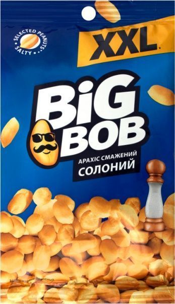 Арахіс смажений солоний XXL 170 г (4820182065026)