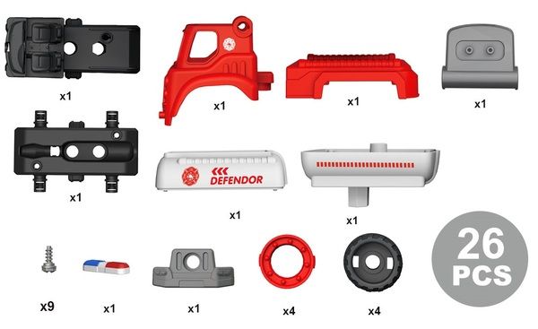 Конструктор DIY Spatial Creativity Пожежна цистерна CJ-1614180