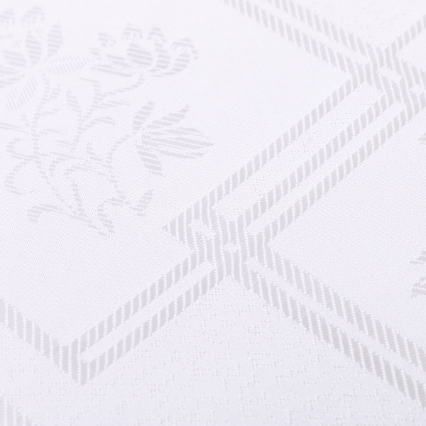 Скатерть Dertsiz круглая d160 кремовый Karna 