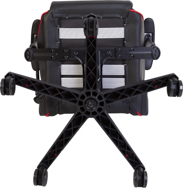 Кресло Nowy Styl HEXTER MX R1D TILT PL70 ECO/02 BLACK/RED FR черный/красный 