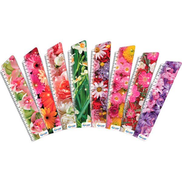 Набір закладинок для книг Квіти 8 шт. BM-1130 Бумагія