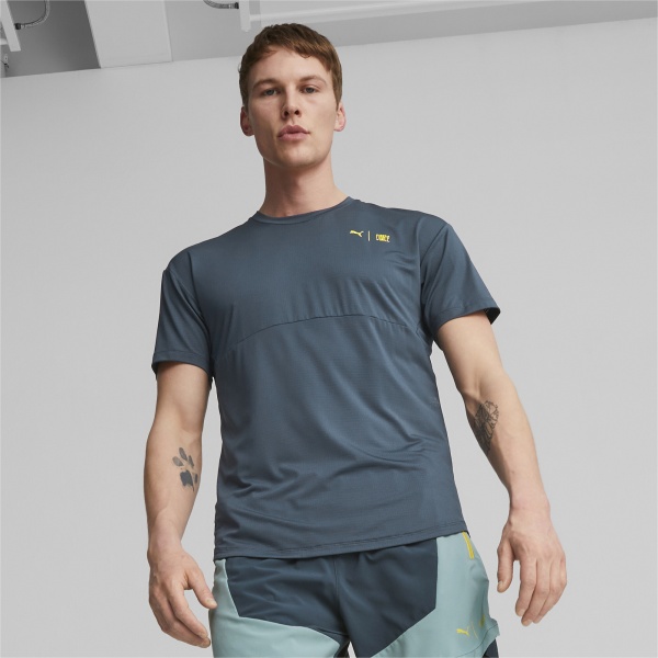 Футболка Puma M FIRST MILE COMMERCIAL TEE 52322716 р.M синий