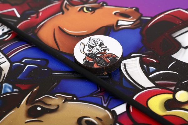 Игра настольная Аэрохоккей 300х400 мм