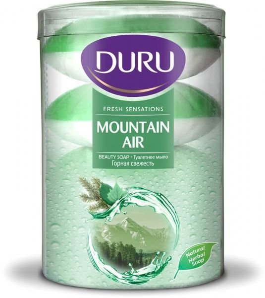 Мило Duru Fresh Sensations Гірська свіжість 440 г 4 шт./уп.