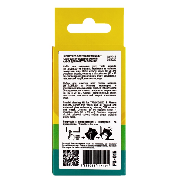 Набор Patron для очистки оргтехники 2 в 1 100 мл (CS-PN-F3-018) 