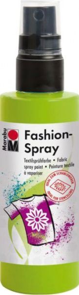 Краска аэрозольная для ткани резеда 100 мл Marabu