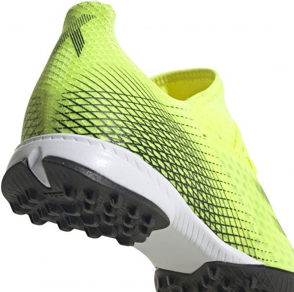 Бутси Adidas X GHOSTED.3 TF FW6944 р. UK 7,5 жовтий