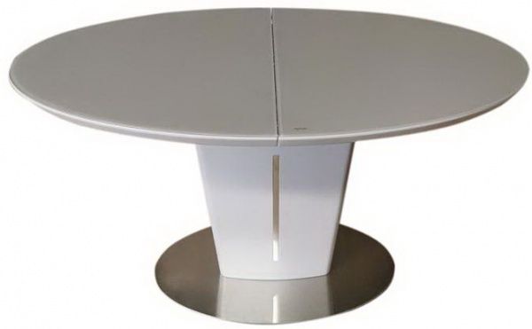 Стіл обідній Єва Т7063 1400/1800х900х760 світло-сірий матовий 