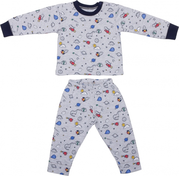 Піжама дитяча для хлопчика Фламінго 109-307 р.80 меланж 