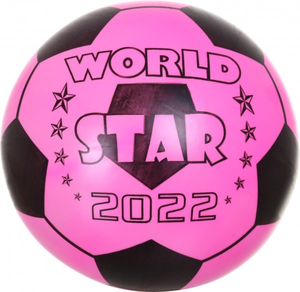 М'яч TCL Word Star 2022 23 см рожевий 