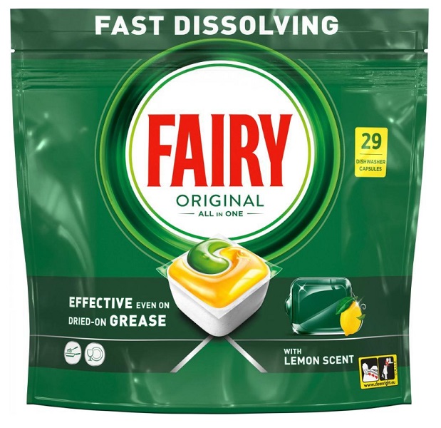 Капсулы для ПММ Fairy Original Все-в-1 29 шт.