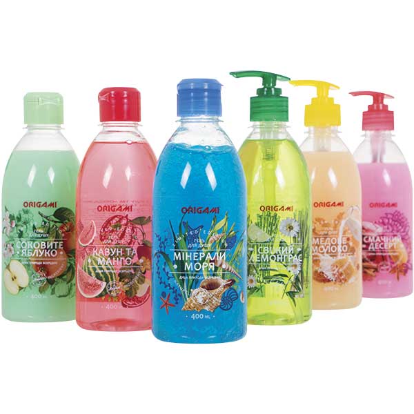 Гель для душа Origami Свежий лемонграсс 400 мл