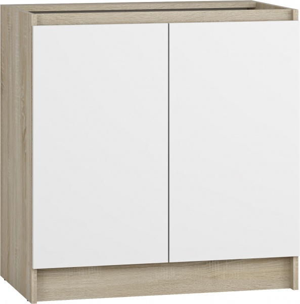 Тумба нижня МС Сніжана 80х82х46,9 см, білий Грейд