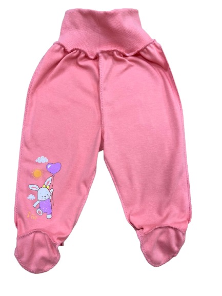 Ползунки для девочек Bambinelli коралловый с апл. р.56 коралловый П300-4 