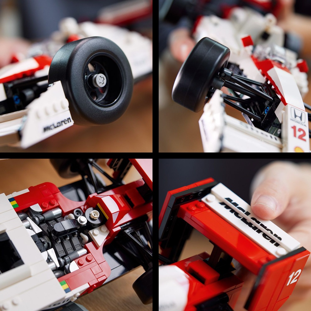 Конструктор LEGO Icons McLaren MP4/4 і Айртон Сенна 10330