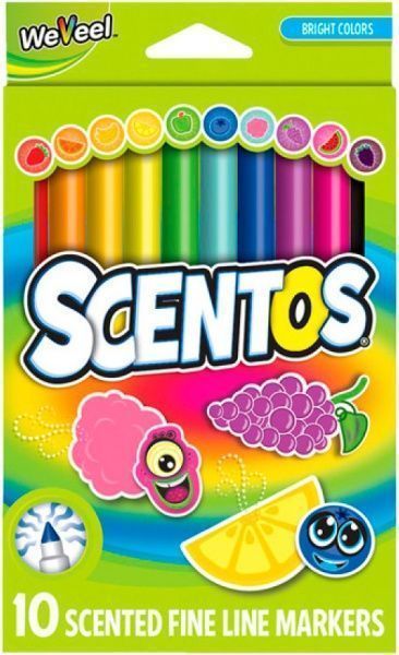Набір маркерів Scentos Ароматні 10 шт. 40720