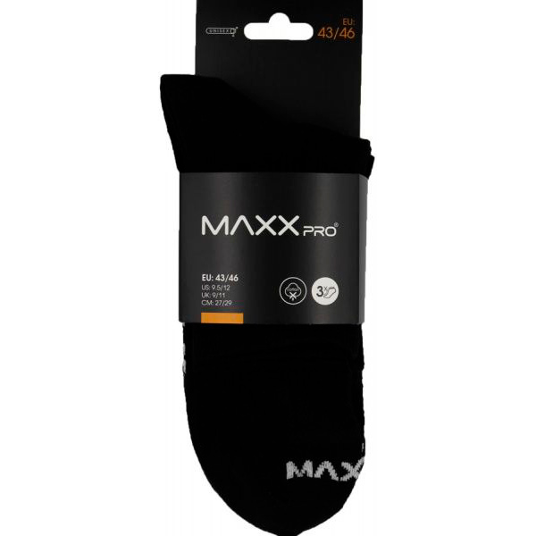 Шкарпетки MaxxPro 16652 3 пари чорний р.43-46