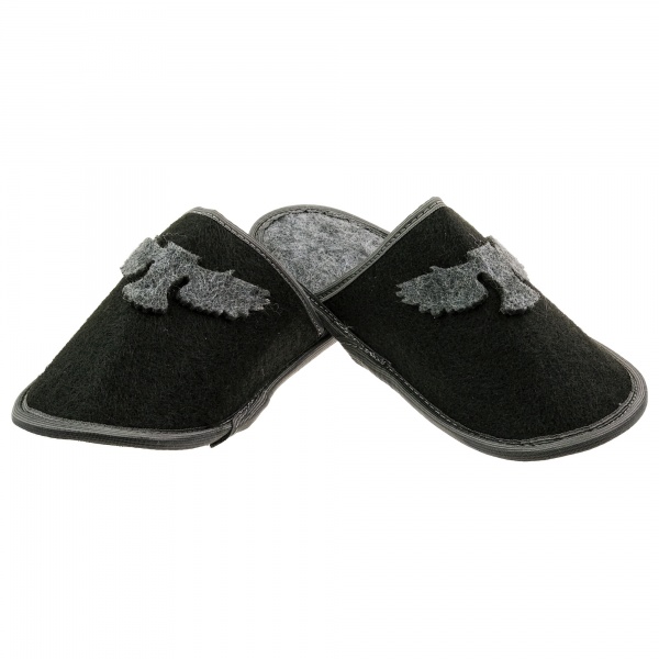 Тапки домашние FX shoes из фетра р. 42-43 черный арт.2016