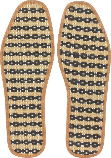 Стельки для обуви соломка Роллі 36-37 коричневый