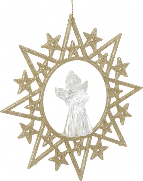 Підвіска пластикова Global Treasure Зірка та місяць 15 см в асортименті P2103006 E/I-LCS/2