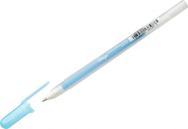 Ручка гелевая GLAZE 3D-ROLLER Бирюзовая  SAKURA