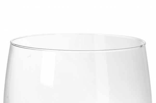 Ваза стеклянная Теамо Галина 26 см прозрачная 