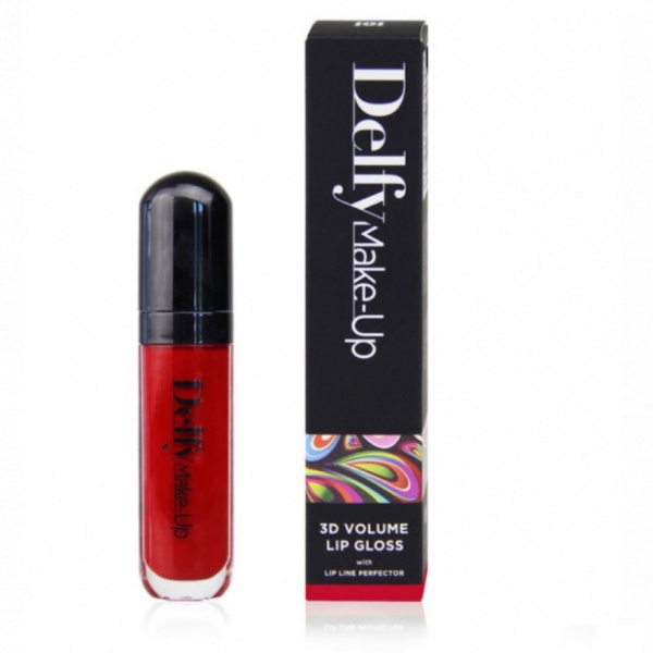 Блиск для губ Delfy 3D Effect 3D Red Rose 7 мл