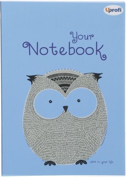 Книга для нотаток Artbook А5 blue Uprofi plan