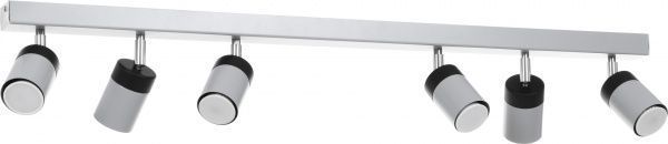 Спот Luminex Joker 6 9467 6x8 Вт GU10 сірий Joker 