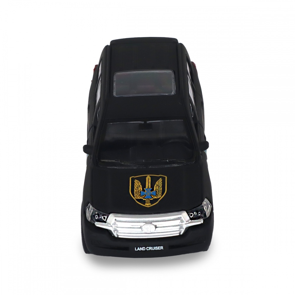 Автомодель TechnoDrive 1:32 серии Шевроны Героев Land Cruiser ЦСО Альфа KM6010SA