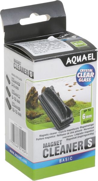Щетка магнитная Aquael S для аквариумов с толщиной стекла 6 мм