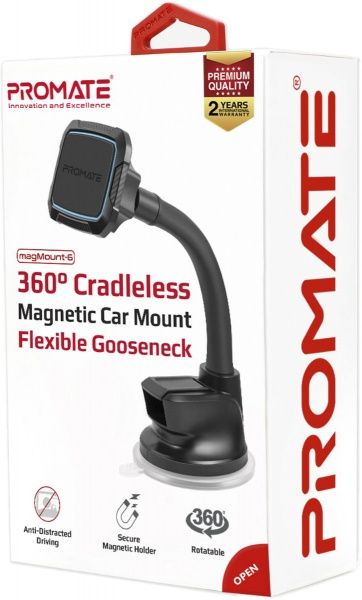 Тримач магнітний Promate MagMount-6 чорний із синім