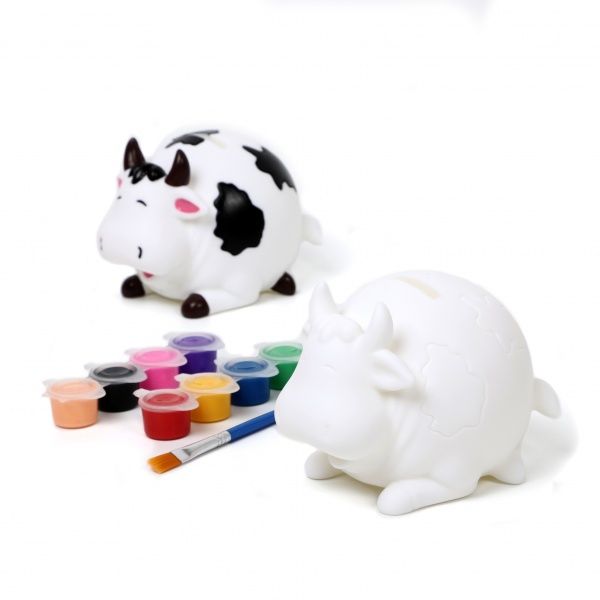 Набір для творчості скарбничка-розмальовка Корівка Річ-Ленд 