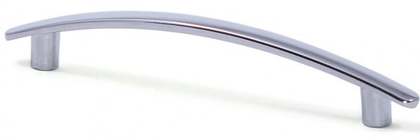 Меблева ручка L1.1623.096.02 Larvij 96 мм цинк/ світлий хром